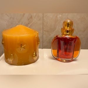 Christian Dior ✨DUNE ✨Eau De Toilette and candle set ~ 1 oz bottle ~ Vintage